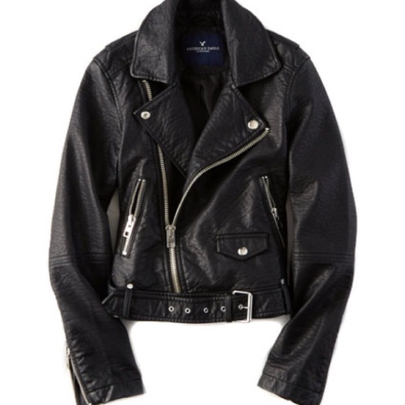 american eagle leather jacket